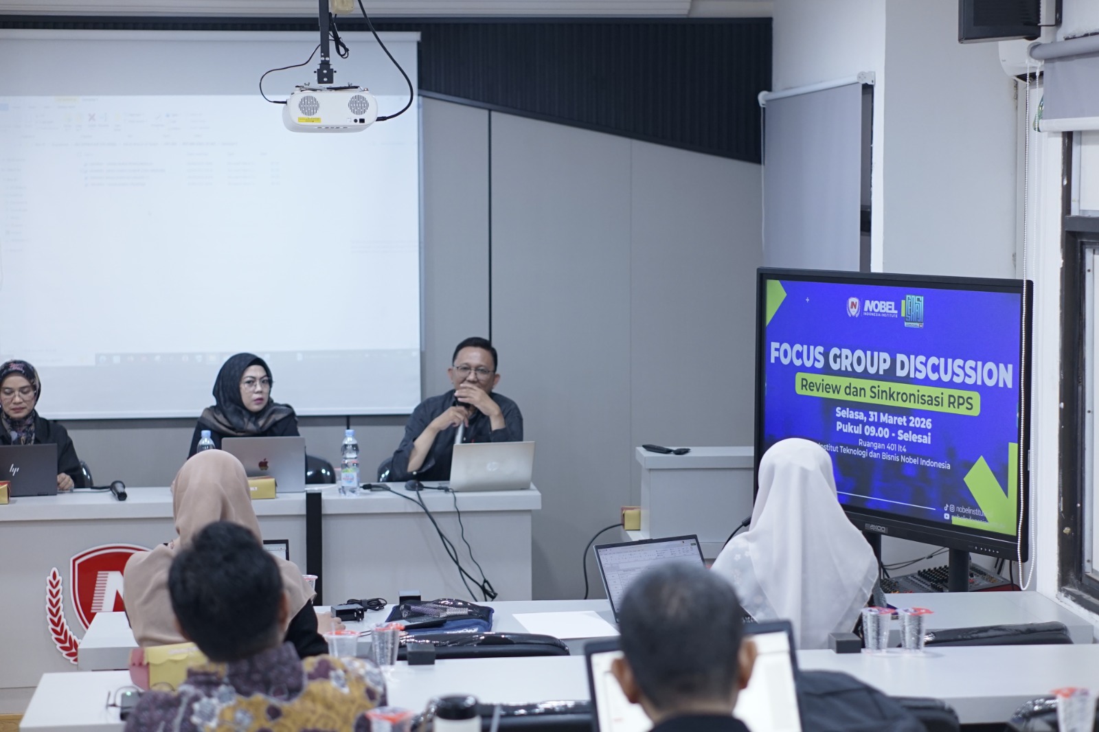 Review RPS: Komitmen Fakultas Pascasarajana Nobel Indonesia Jaga Kualitas Lulusan